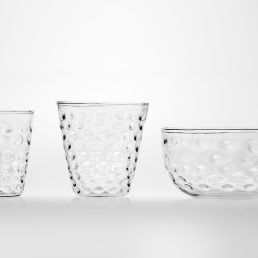 Set of 6 Bubble Water Glasses C1
