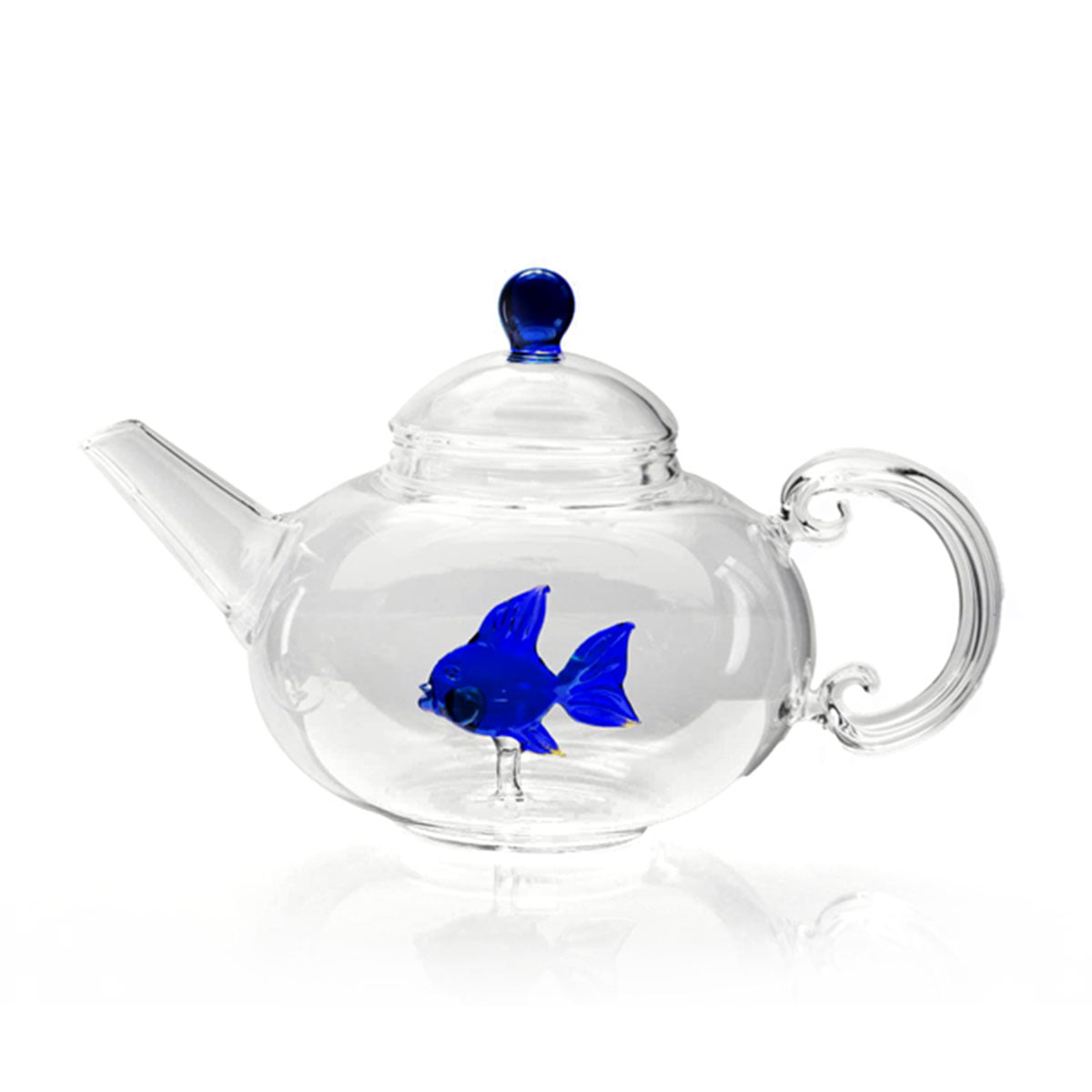 fish tea pot c153