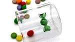 candy set of 6 water glasses c127
