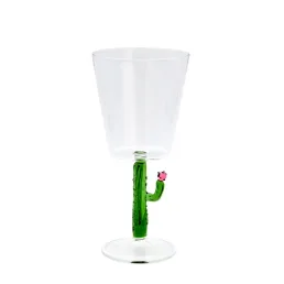 casarialto c159 green cactus mania wine glass green