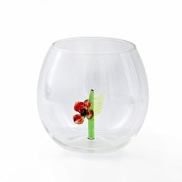 casarialto c160 r flower power glass red