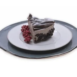 casarialto piatto grey con torta