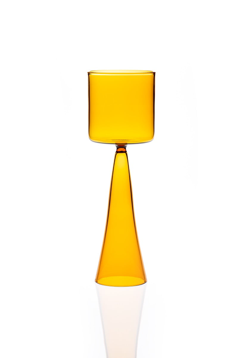 casarialto dolce vita wine glass alto c175 amber