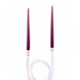 casarialto dolce vita candle holder c194 pink with candle 2