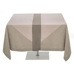 casarialto rombus tablecloth taupe h2 5