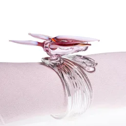 ali in volo set of 6 napkin rings with dragonfly c207