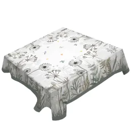 promenade botanica printed and embroidered tablecloth h7